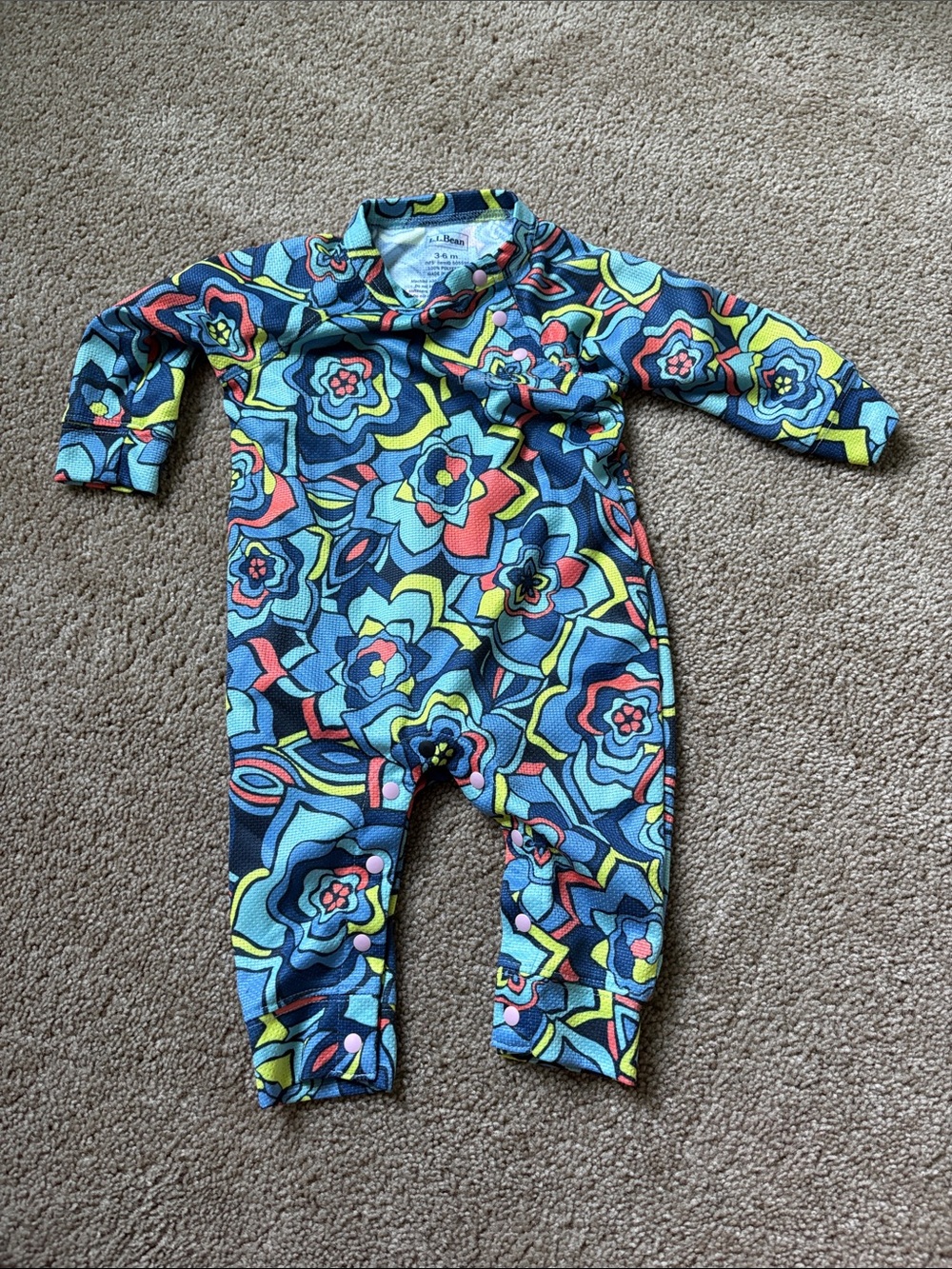 LL bean 3-6 month wicked warm underwear